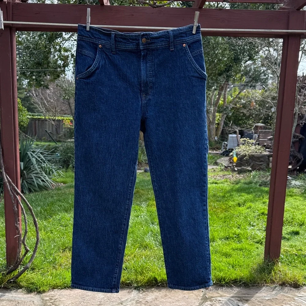 🩷 Madewell; The Perfect Vintage Straight Jean W/31 & L/27; Cotton/Hemp/Elastane - Picture 1 of 13